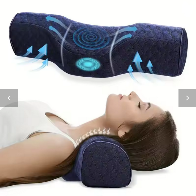 Cervical Memory Foam Neck Pillow